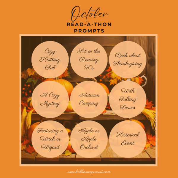 October Autumn Readathon - Reading Challenges - Book Prompt Recommendations
