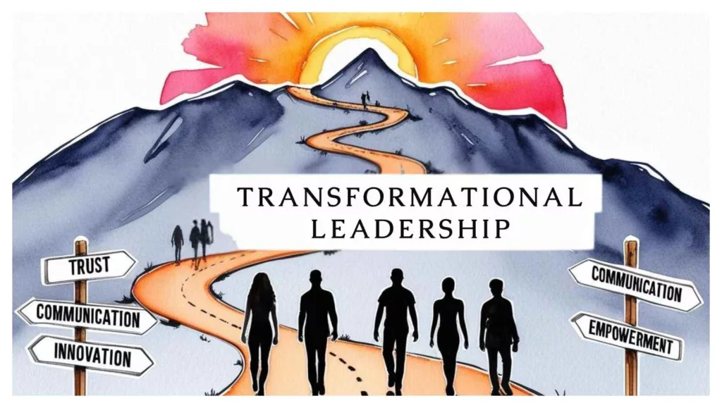 lead by example, lead with vision leadership