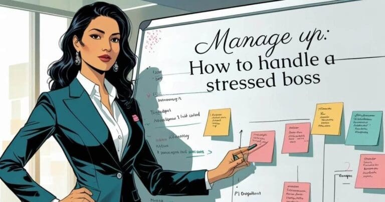 Manage up how to handle work related stress